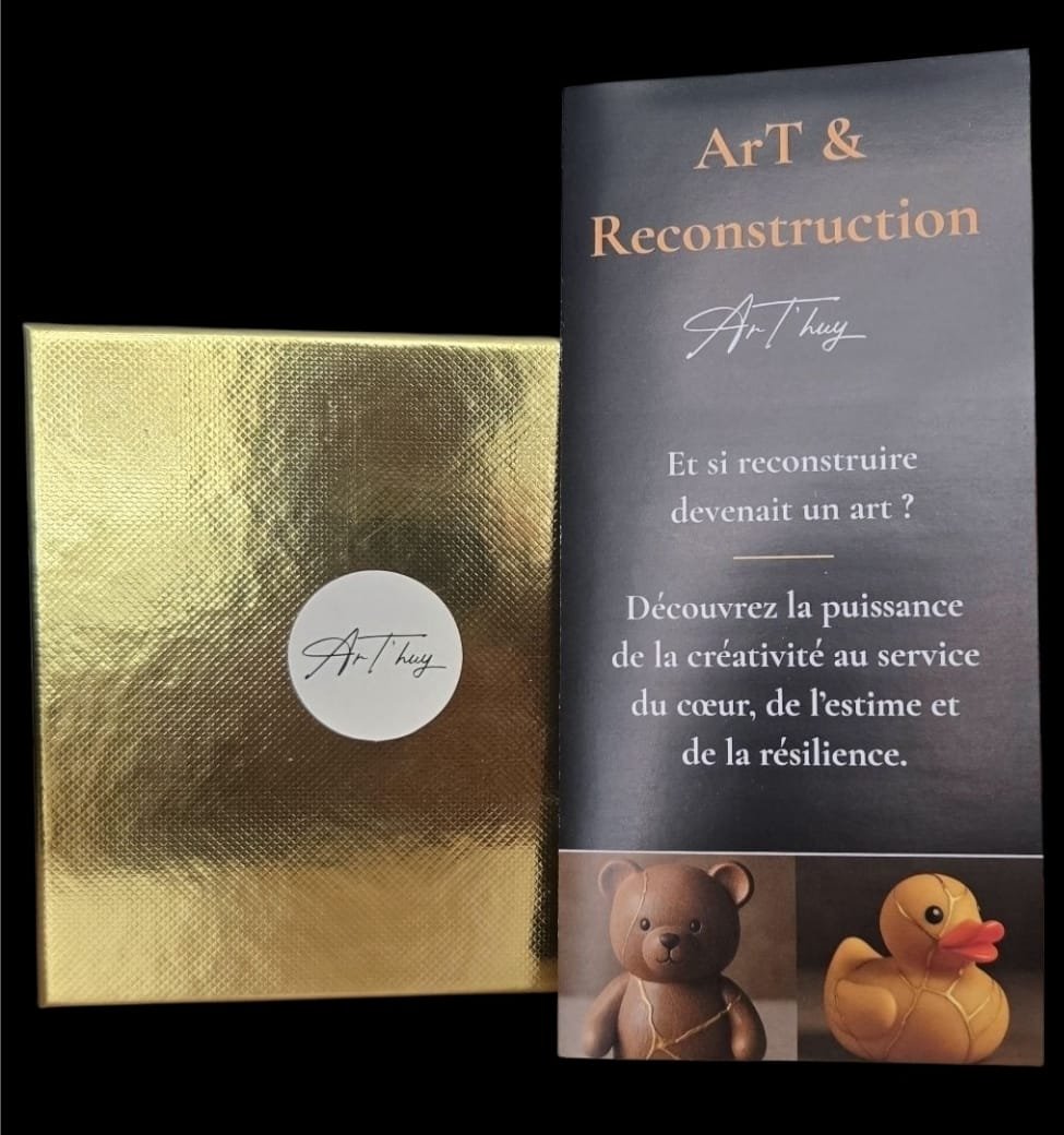 Brochure ArThuy – Art et Reconstruction, kintsugi et résilience.